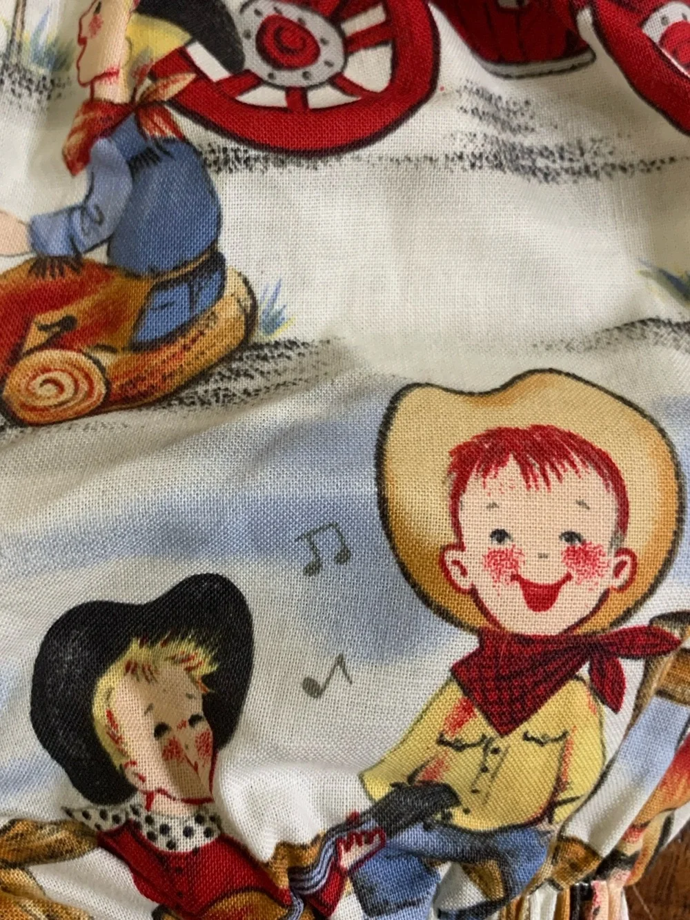 Icky Baby Western Cowboy Print 0-6mo Diaper Cover